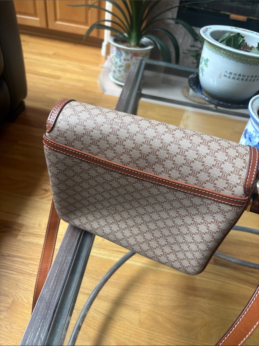 Celine Macadam Pattern Crossbody Bag - Picture 11 of 11